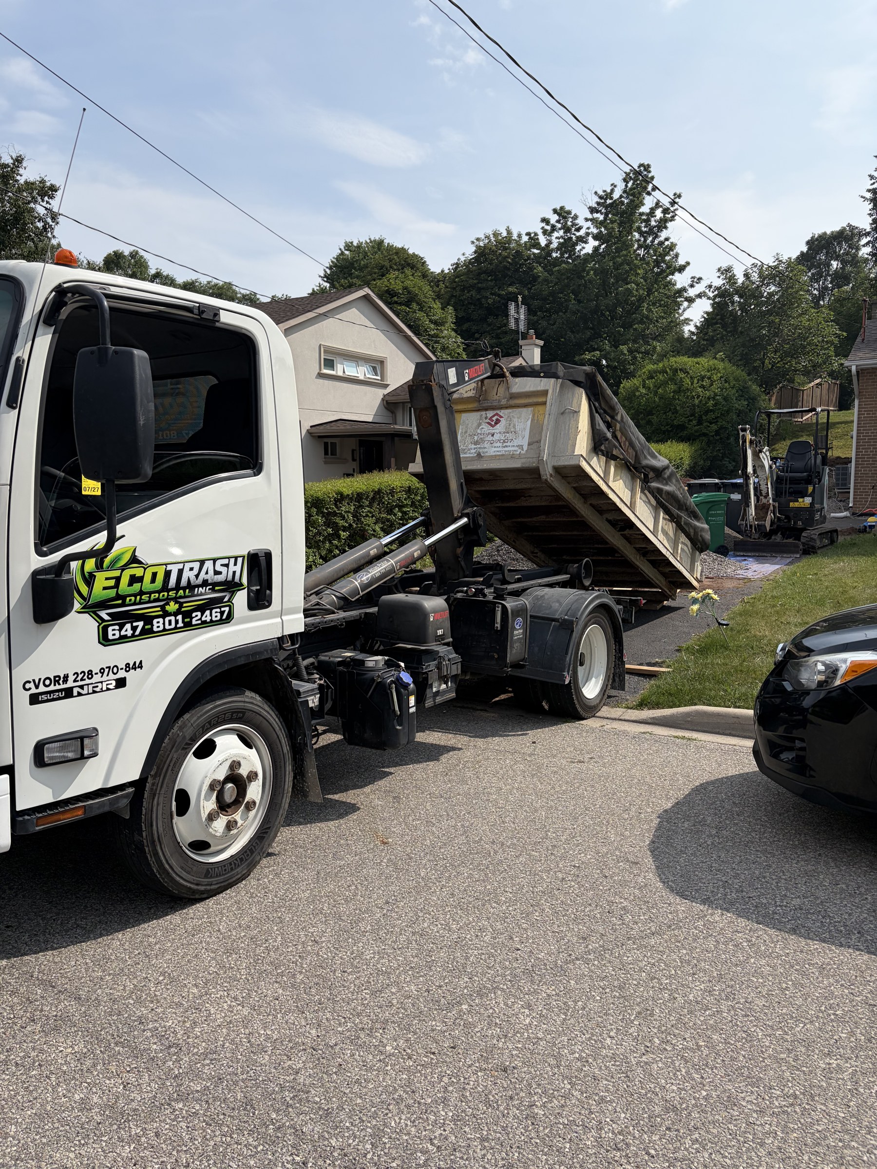 Eco Trash disposal operation in Mississauga